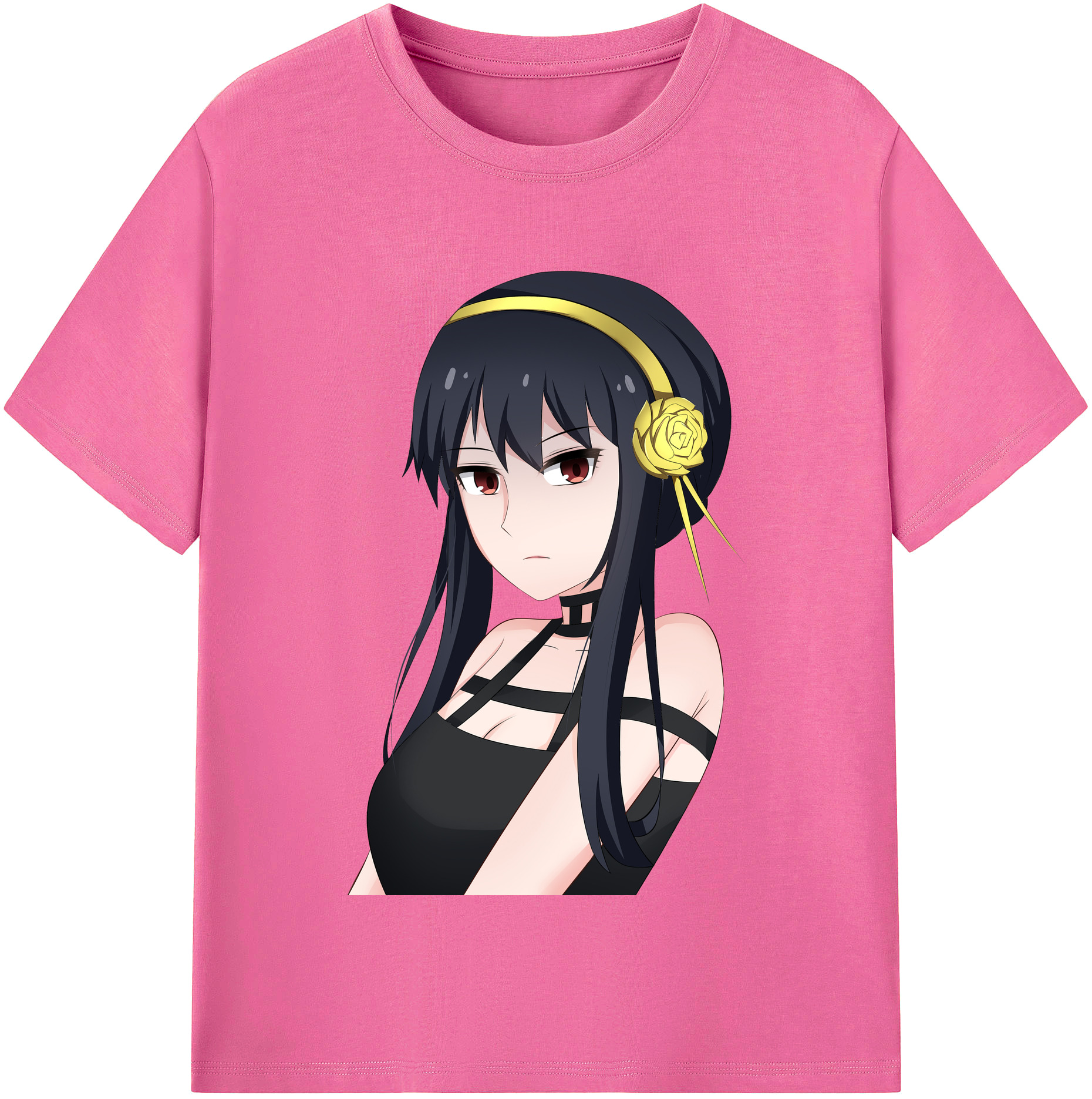 （画像用） SPY×FAMILY间谍家家酒 レディースカジュアルプリントTシャツ（綿100％）